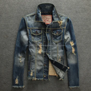 colored jean jackets mens