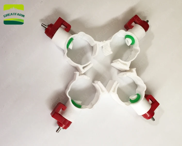 GREAT FARM automatic syringe white chicken drinker nipple never leak
