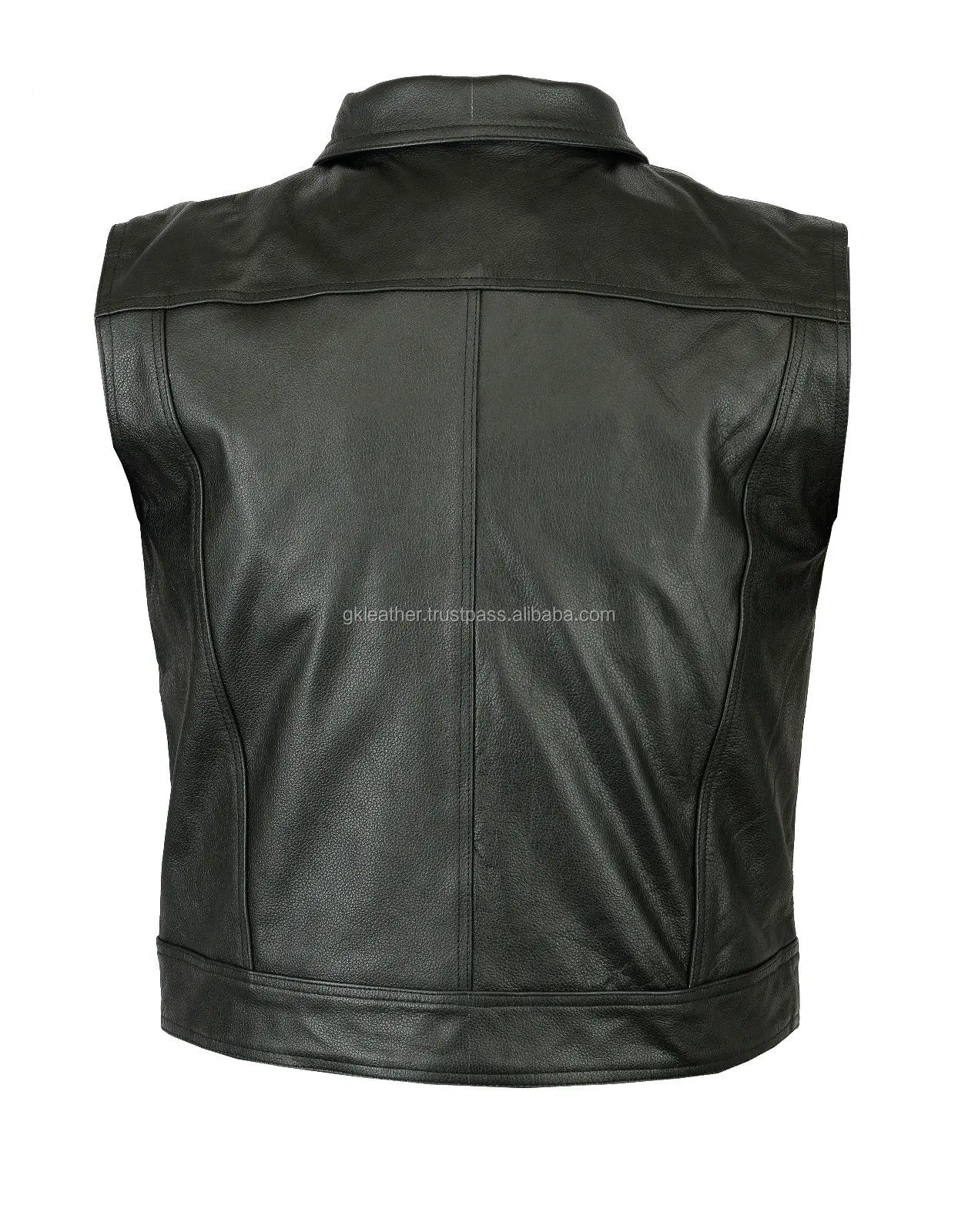 Motorbike Leather Vest Leather Vest Motorcycle Leather Biker Vest Buy Biker Leather Vest 