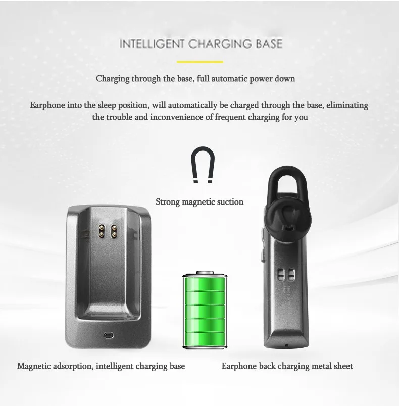 YanDex Awei A833BL Hands Free Car Handsfree BT Earbud Wireless Headphone Auriculares Mini BT Headset Earphone For Phone iPhone