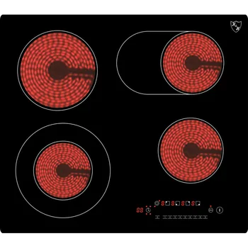 red electric cooker 60cm