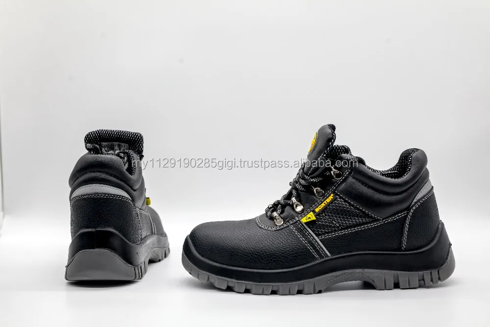 Malaysia Factory 2018 New S3 Src Anti Static Leather Industrial Safety