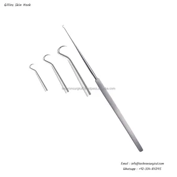 Gillies Sharp Skin Hook Retractor Plastic Surgery Instruments - Buy 