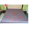 floral paisley bedspread and furnishings in viscose