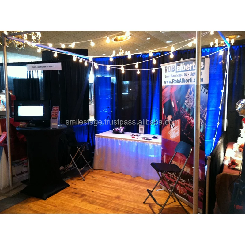 Sell Trade Show Displays Stage Curtain Track System Exhibition