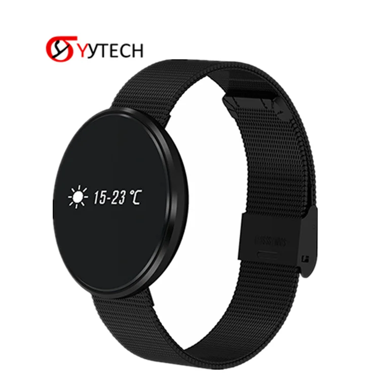 

SYYTECH CF006 Smart Watch Bluetooth Heart Rate Oxygen Monitoring Information Reminder Sports Smartwatch Bracelet, Black;red;silver