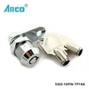 10 Pins Cam Lock, 90 Degrees Tubular Key Cam Lock