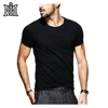 T Shirts 100% cotton basic blank o neck man t-shirts with quality printed