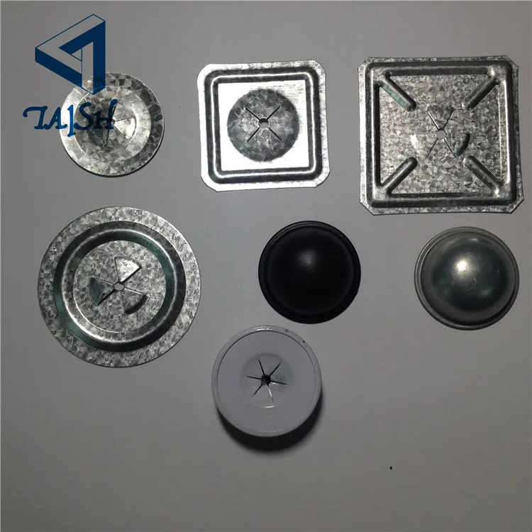 Stick Pins & Washers For Supporting Insulation Batt To Walls And