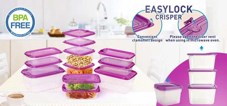 Deli Cerradura De Combinación Congelar Alimentos Contenedores De 16 Oz