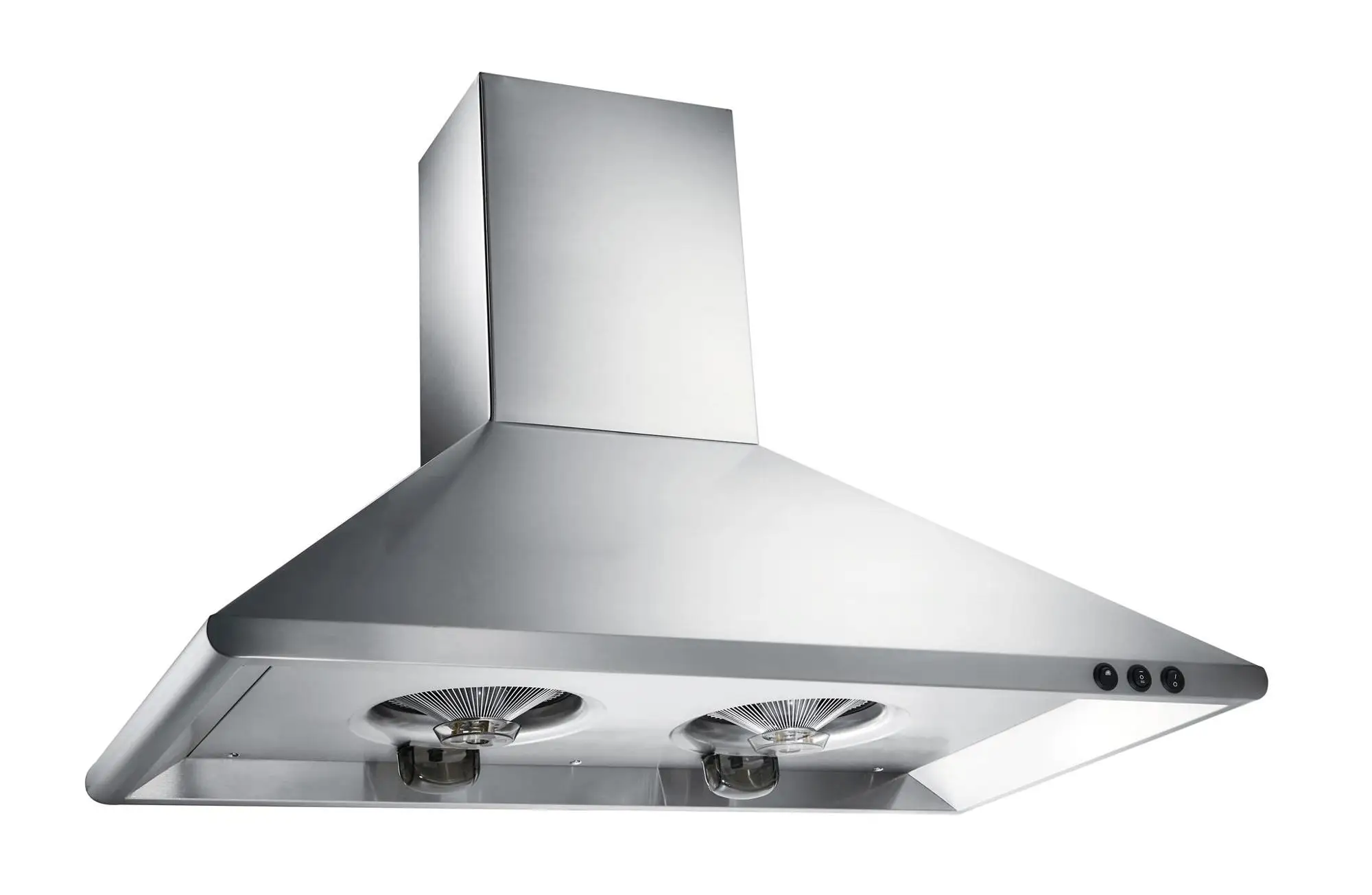 Kitchen ventilation stainless steel appliance range hood