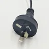 Australian 2 pins plug power cord with dimmer for lamps