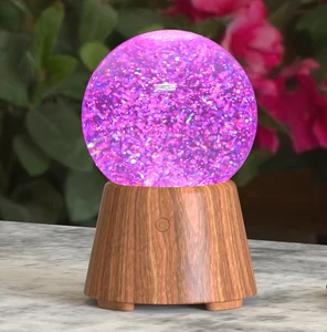 LED Water Dancing Bluetooth Speaker Snowflake Globe