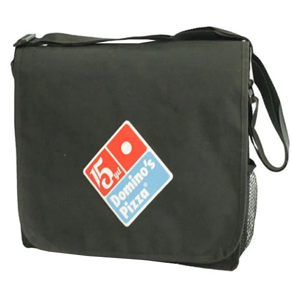 High quality customized logo printed promotional pizzeria-postman bag