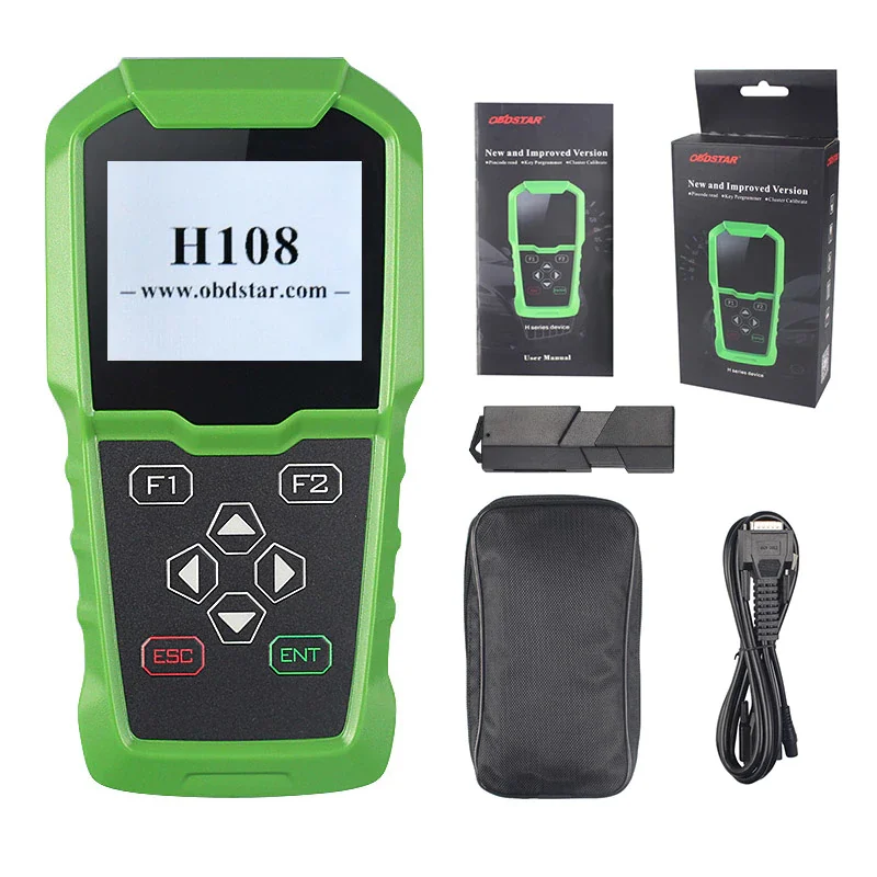 OBDSTAR H108 PSA key Programmer All Key Lost Pin Code Reading Cluster Calibrate for PSA with Can &K-line