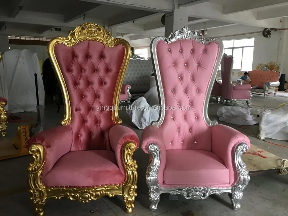 Hot Sale King And Queen Throne Chairs For Wedding Buy King Queen