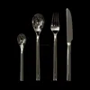 Stainless Steel Flatware Knife Fork Spoon Set Cutlery Kitchen Dinnerware