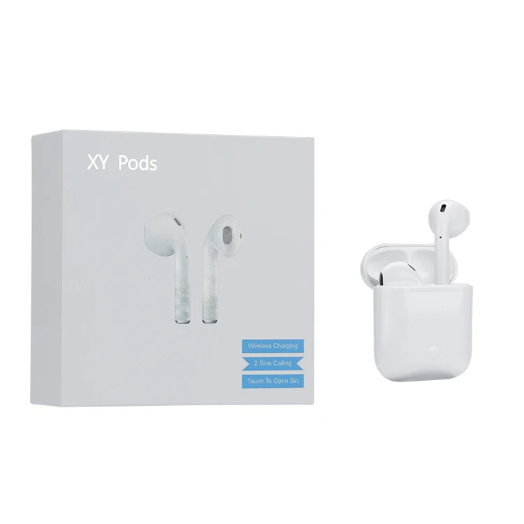 

Low price true stereo TWS headset xy-pods mini bt5.0 earphone support wireless charging earbuds