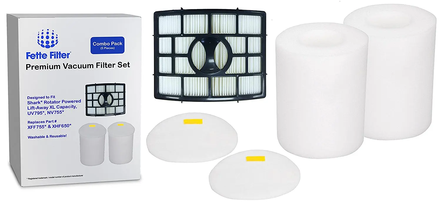 Ricambi Filtri XFF650 XHF650 NV651 NV752 Set Filtri Per Aspirapolvere Shark - 10 Pezzi HEPA, Schiuma E Feltro Per NV650 NV750 Series Set Filtri Hepa Schiuma Feltro - Foto 12
