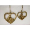 EASTER HANGING RABBIT / SPRING HANGING HEART, NEW FINISH ORNAMENT