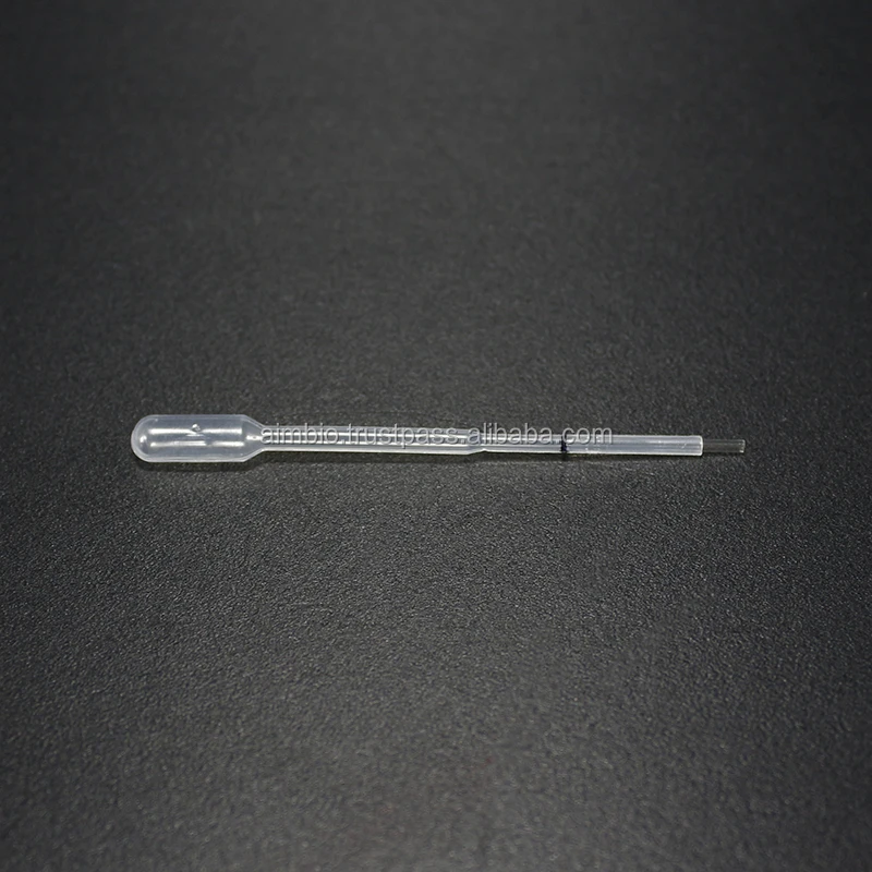 Medical Laboratory Plastic Blood Transfer Pipette Inserted Glass Tube