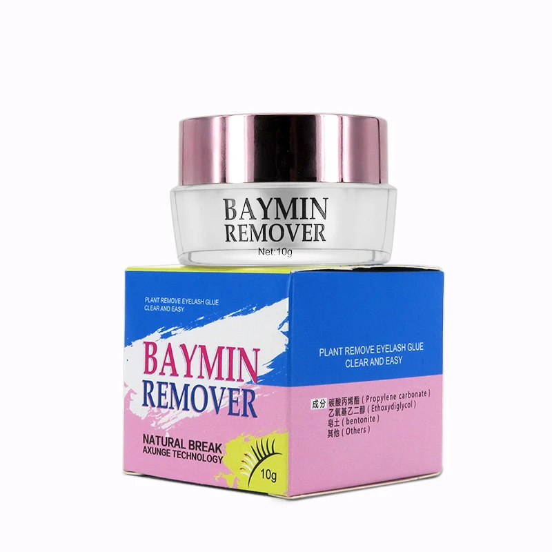 

10g Eyelash extension gel remover Eye makeup remover for eyelash, As picture