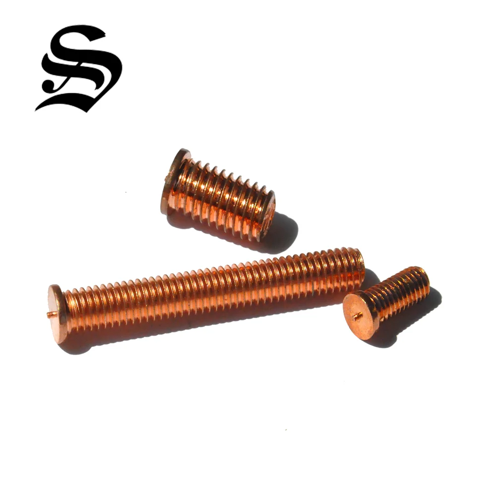 Copper Coated Insert Welding Stud For Cd,Threaded Insert Welding Stud For Screw Buy Cd Welding