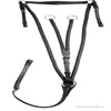 Square Raised Horse Size Hunt Breastplate w/ Standing Martingale Attachment