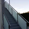 Hairline Brushed Stainless Steel Fence Balusters Post