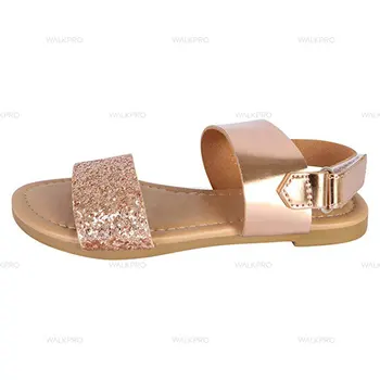 rose gold sandals for kids