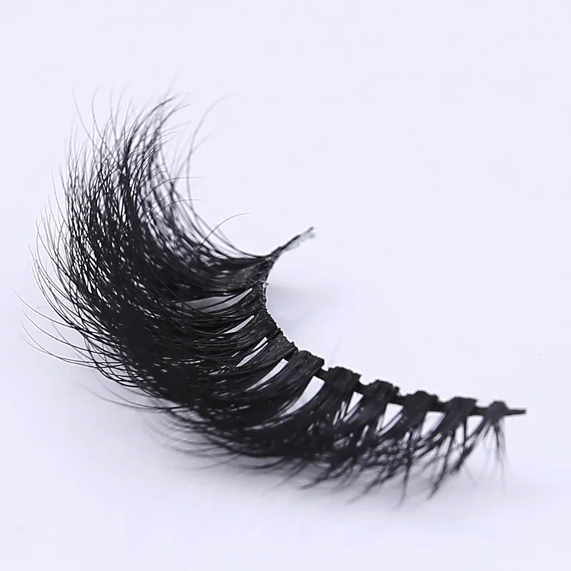 

2019 Hot Sell Wholesale Siberian Wispy Mink Eyelash Luxury 3d Mink Lashes Extensions Customer Package with Private Label, Natural black eyelash