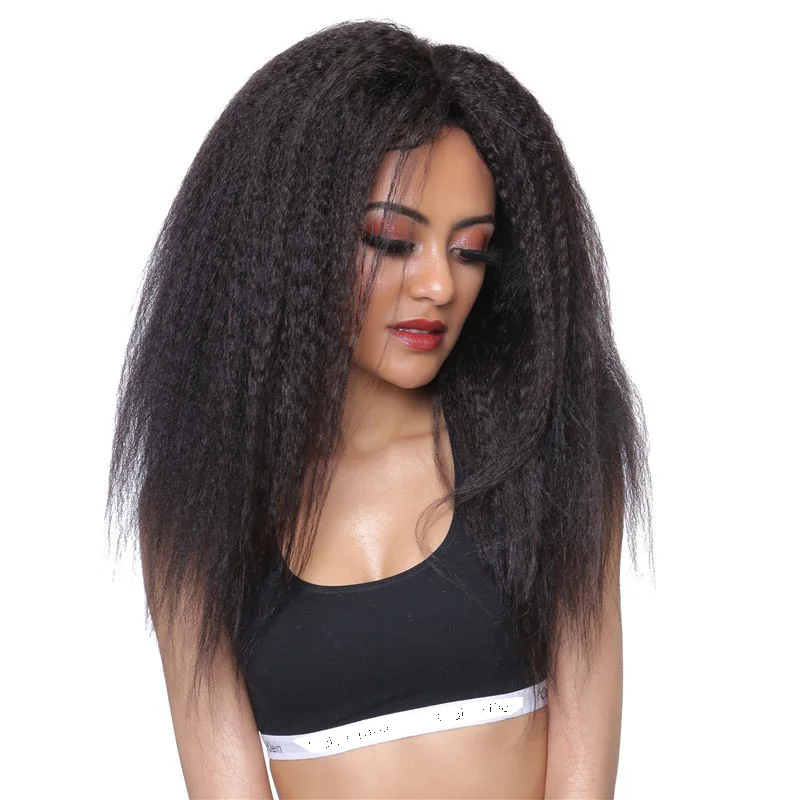 

30inches kinky hair with frontal, brazilian hair sale virgin 40 inches, pixie cut short full lace wig black for wigs women, Natural color