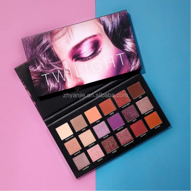 

OEM Cosmetic Makeup Long Lasting Waterproof Custom logo Eyeshadow Palette, N/a