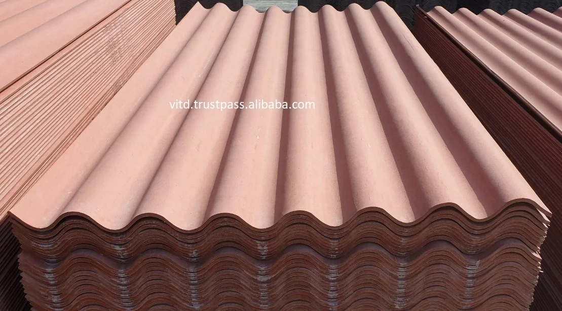 Color Roofing Wave Sheet Asbestos Free Top Selling Good For Roof Red Color  - Buy Color Roofing,Wave Sheet,Asbestos Free Product on 