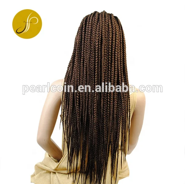 

Poetic Justice Long Box Braid Super Lightweight Lace Front Wigs Premium Korean Japanese Fiber Baby Hair Braided Wigs