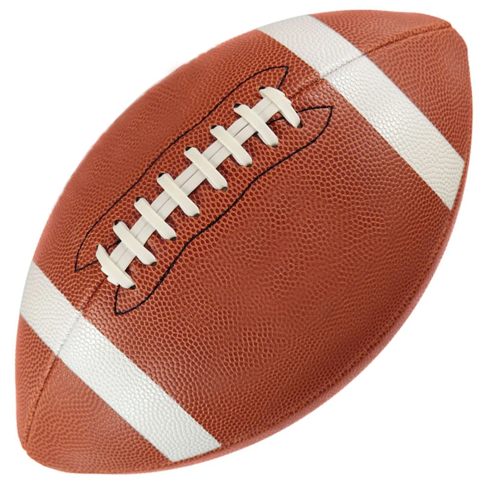 American Football And A Rugby Ball