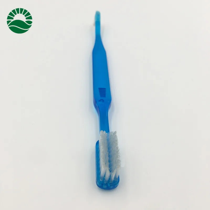 
V Shape Double Ended Orthodontic Toothbrush with interdental brush 