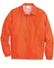 80% polyester 20% cotton camouflage coach jacket\winter goes down navy satin\windbreaker jacket orange color