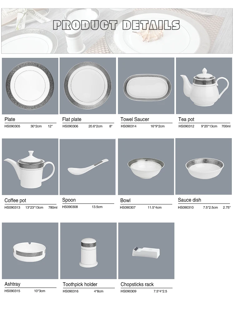 UAE Dubai chinaware for hotel banquet Persian golden round fine bone china dinnerware set tea pot cups