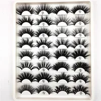 

Long Style 25mm Wholesale Handmade 100% Pure 3D Mink Eyelashes Real Eyelashes