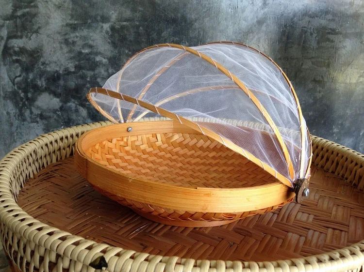 Special Design New Handicraft Ecofriendly Bamboo Food & Fruit Basket
