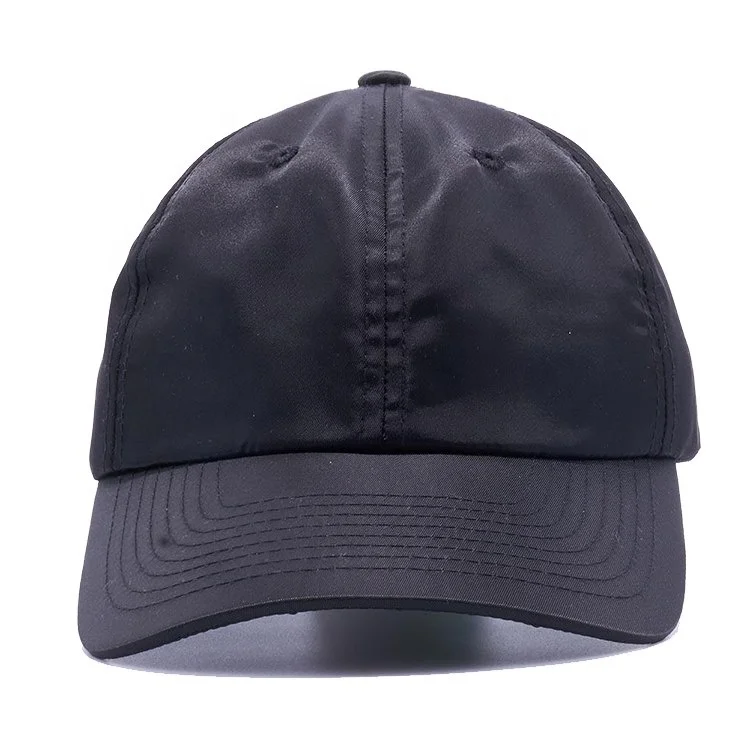 Make Your Own Polyester Dad Hat Bestselling Black Custom Blank Nylon ...