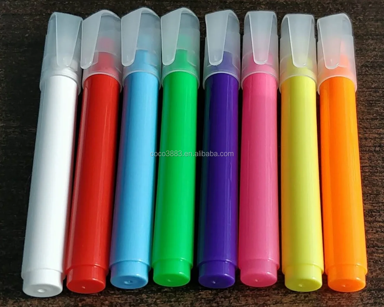 

Non Toxic & Safe Assorted Neon colors Liquid Chalk Marker
