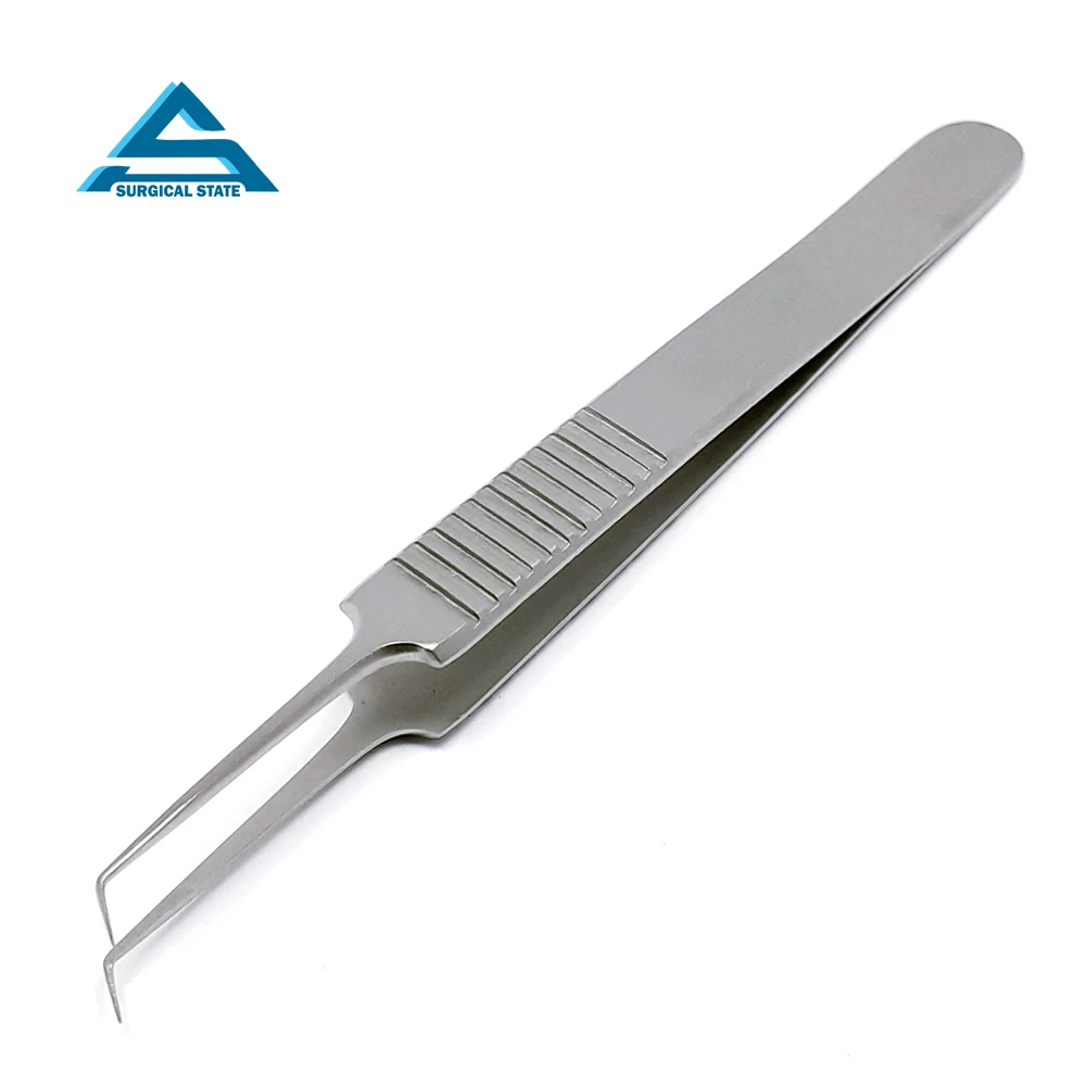 Jeweler Tweezers Jewelry Micro Precision Forceps Angular Curved Micro
