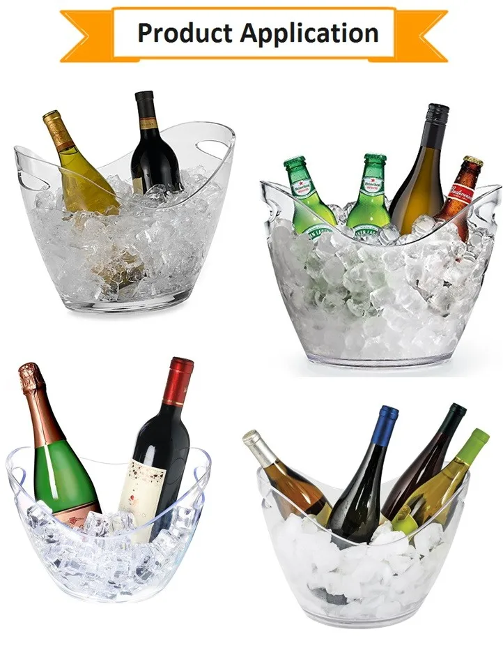 Clear Acrylic Ice Bucket Buy Ice Bucket Plastic,Clear Square Plastic