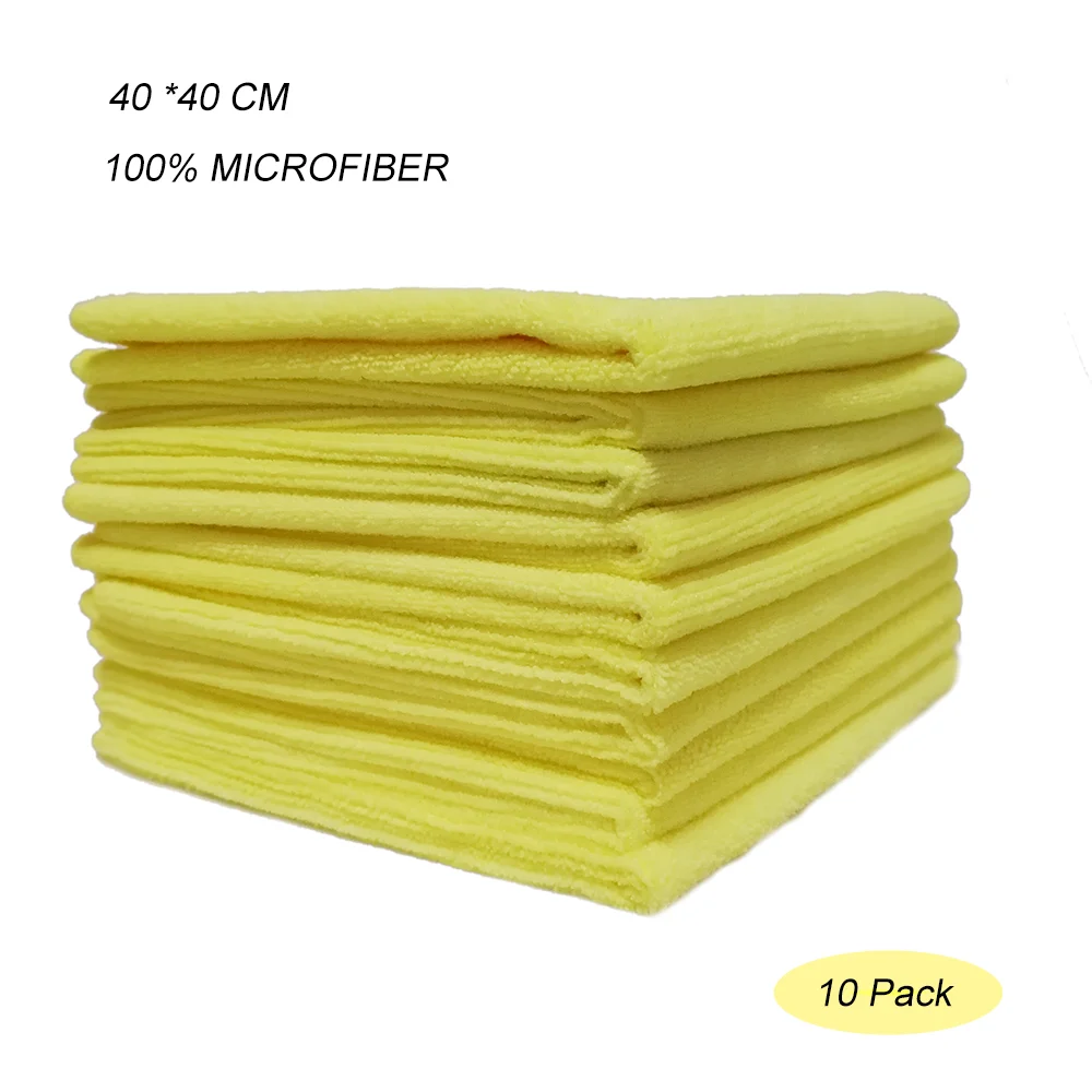 Yellow 3m Microfiber Cleaning Cloth Car Wash Towel 40 *40 Cm Buy