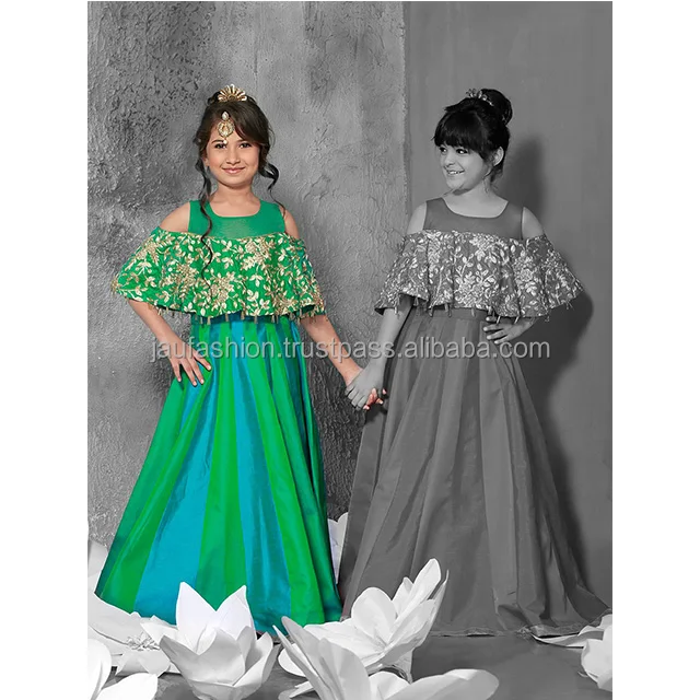 anarkali dress for kids