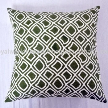 Custom Printed Colorful Design Printed Cotton Cushion Decorative