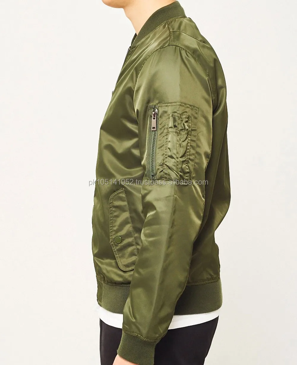 Ma1 Flight Bomber Jacket Mens Buy Oem New Design High Quality Custom