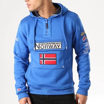 norway geographical hoodie